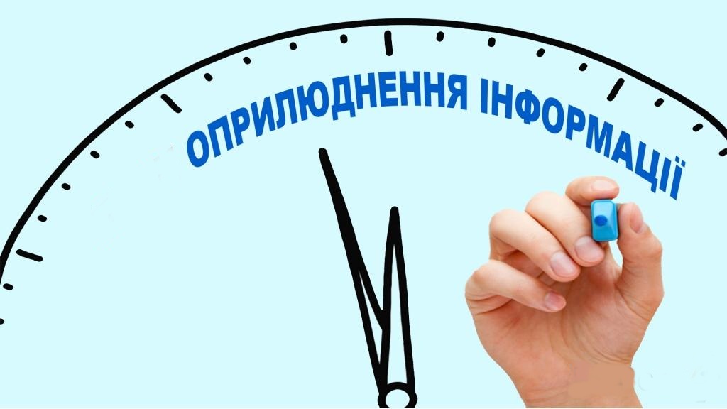 оприлюднення інформації
